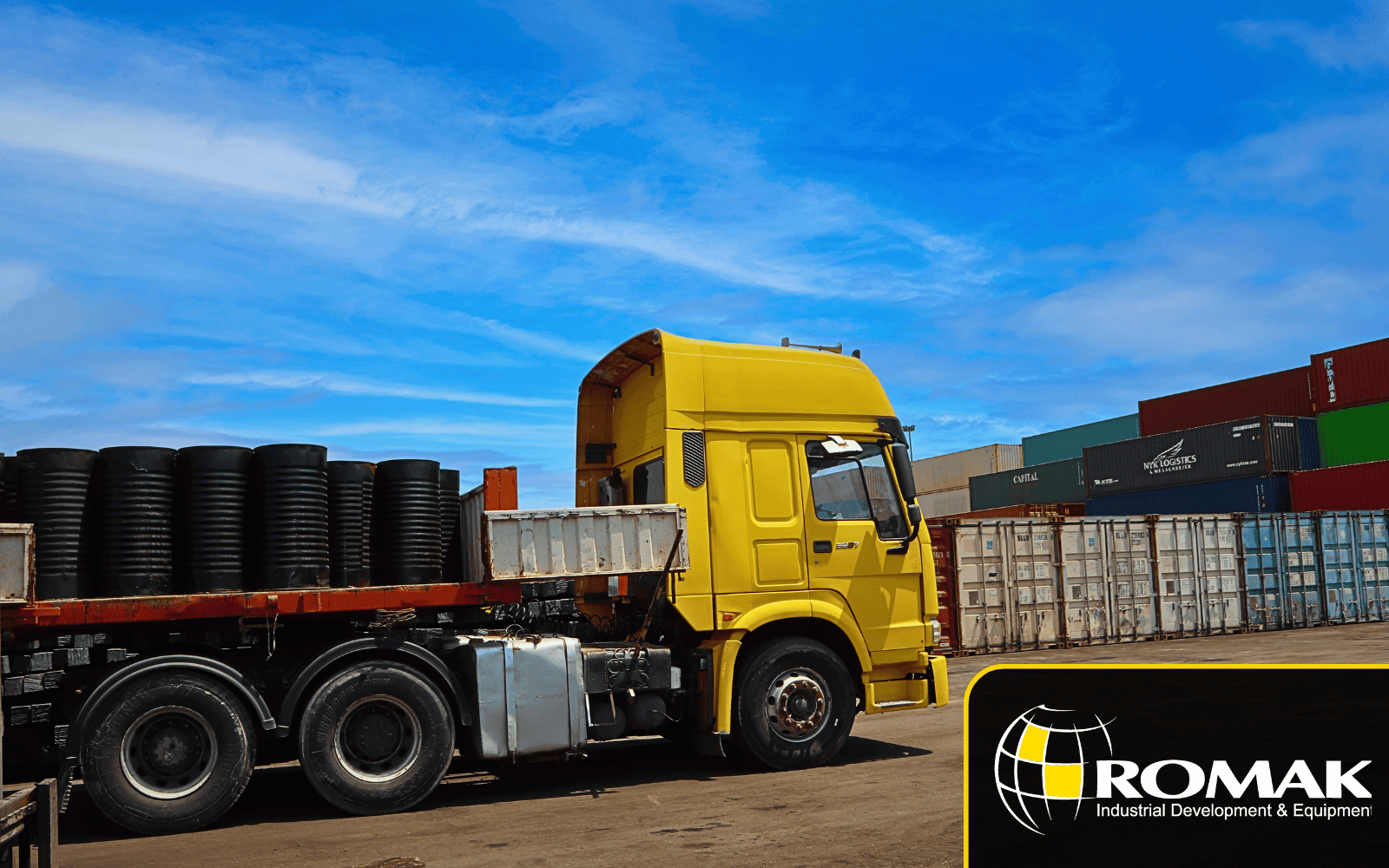 Bulk Iran Bitumen Export by Romak Trading Romak Trading bulk Iran Bitumen being loaded