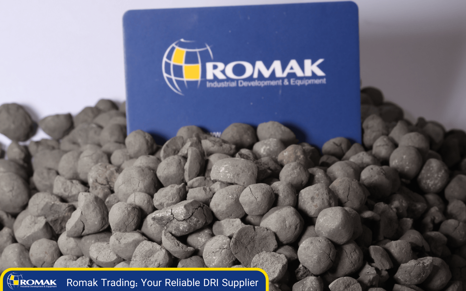 Romak Trading Your Reliable DRI Supplier High-quality Iran DRI with top quality standards for steel production.