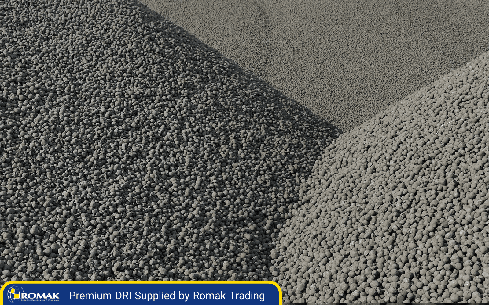 Premium DRI Supplier - Romak Trading High-quality DRI meeting strict Iran DRI quality standards, supplied by a reliable DRI supplier.